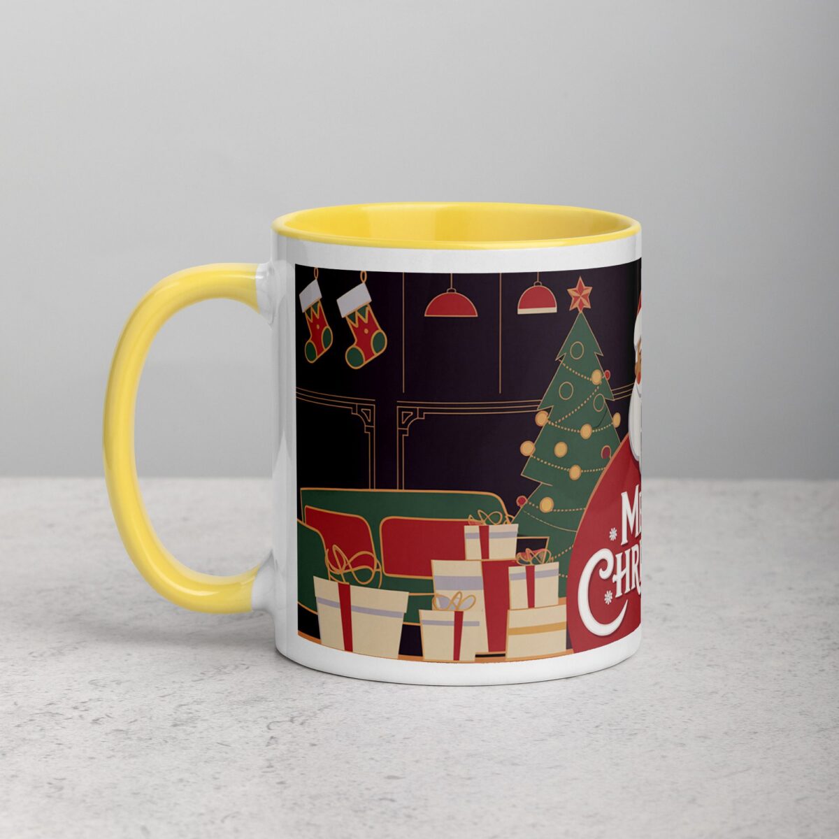 Merry Christmas Retro Coffee Mug & Tea Cup - Image 20