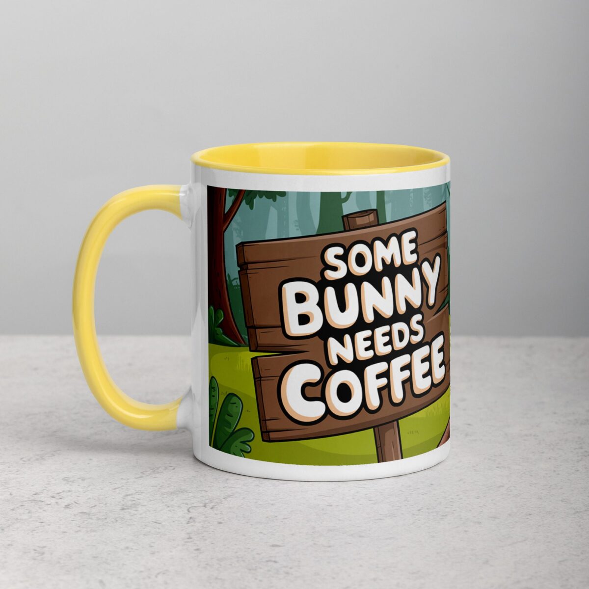 Some Bunny Needs Coffee Easter Mug - Image 20