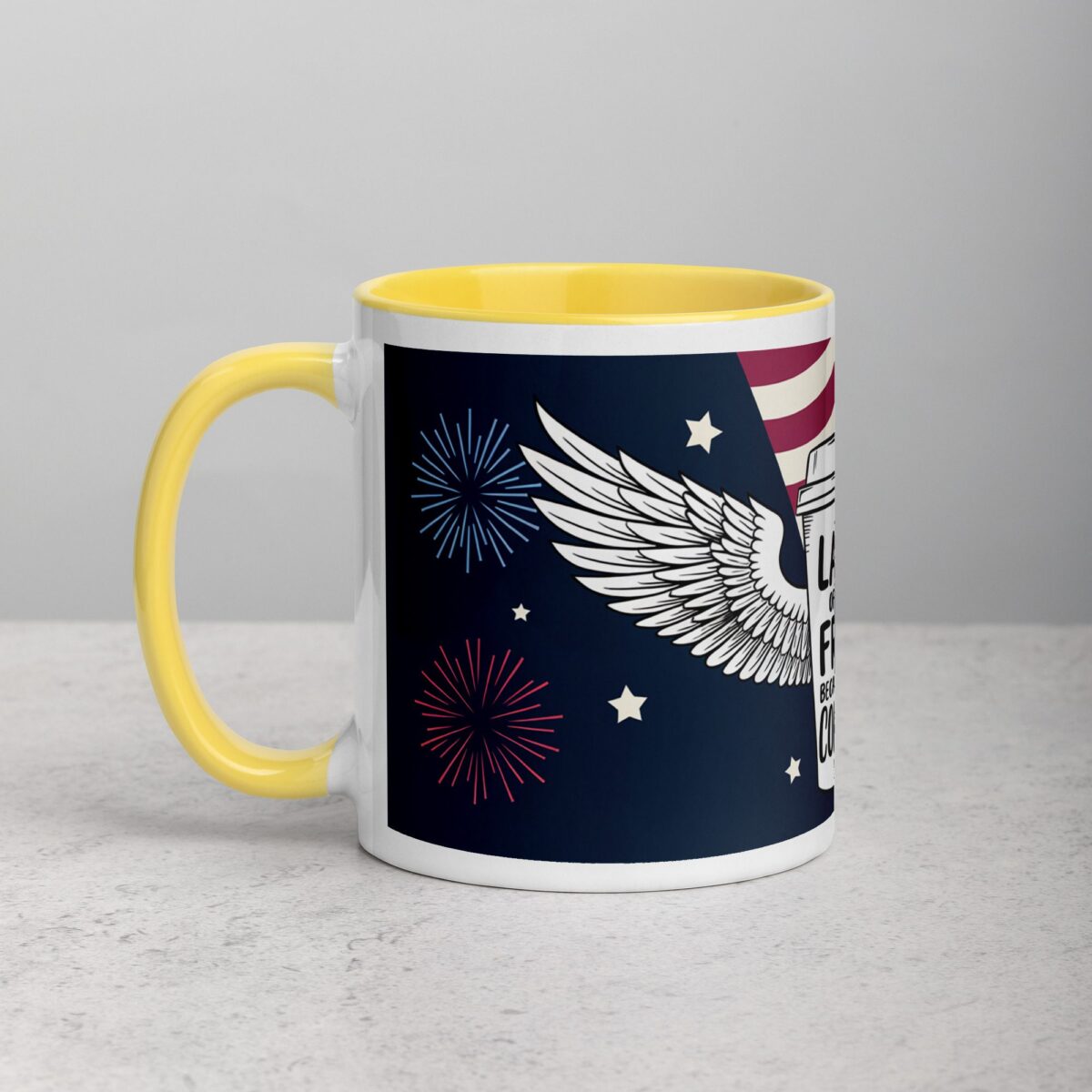 Land of the Free, Because of Coffee Mug - Image 20
