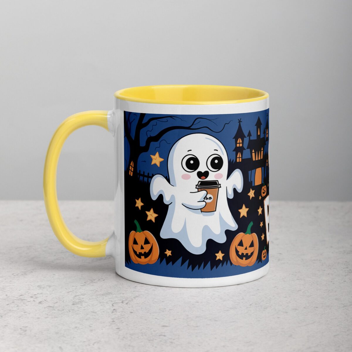 Coffee Makes Me Boo-tiful Ghost Mug - Image 20