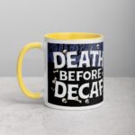Death Before Decaf Halloween Coffee Mug - Image 20