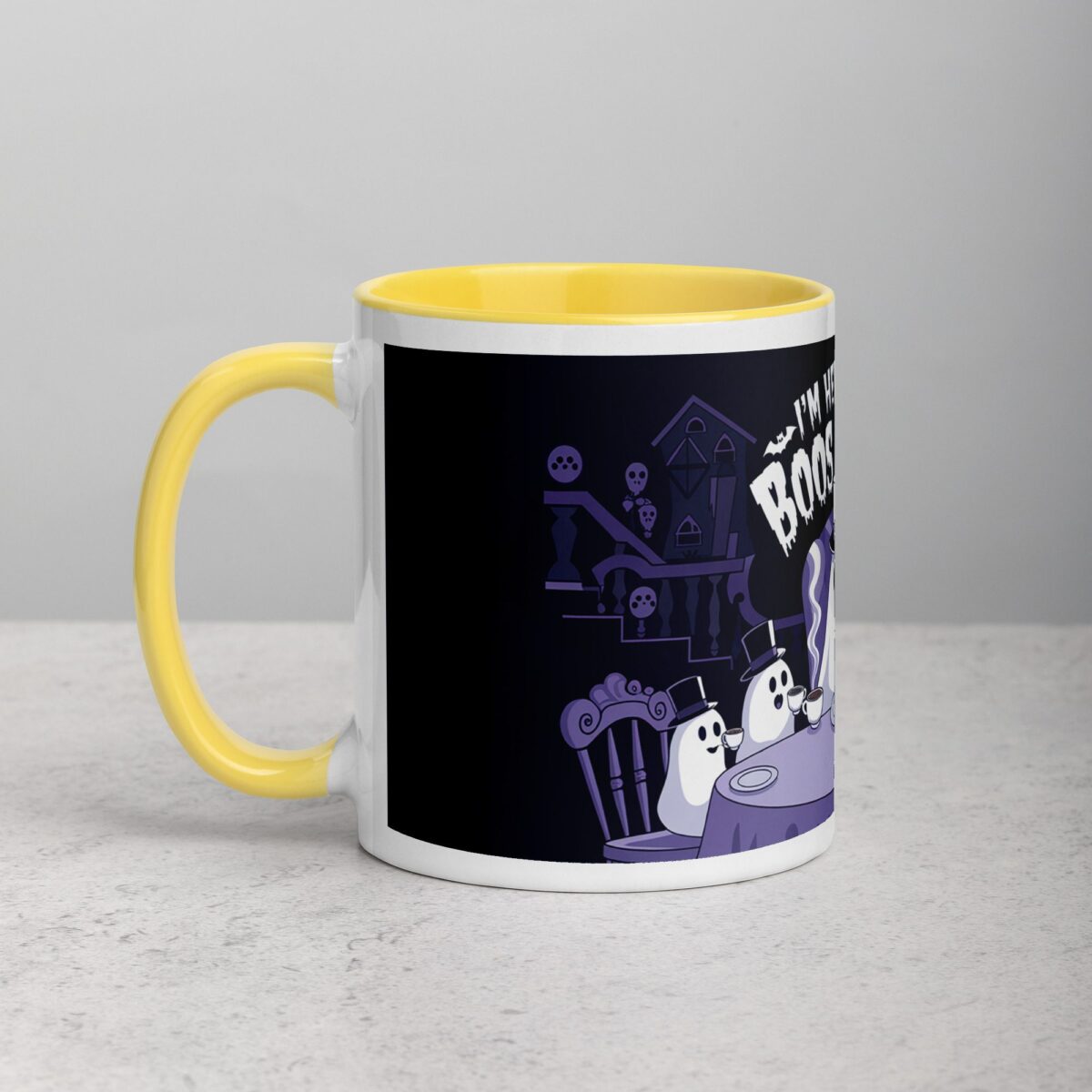 I’m Here for the Boos & Brews Ghost Coffee Mug - Image 20