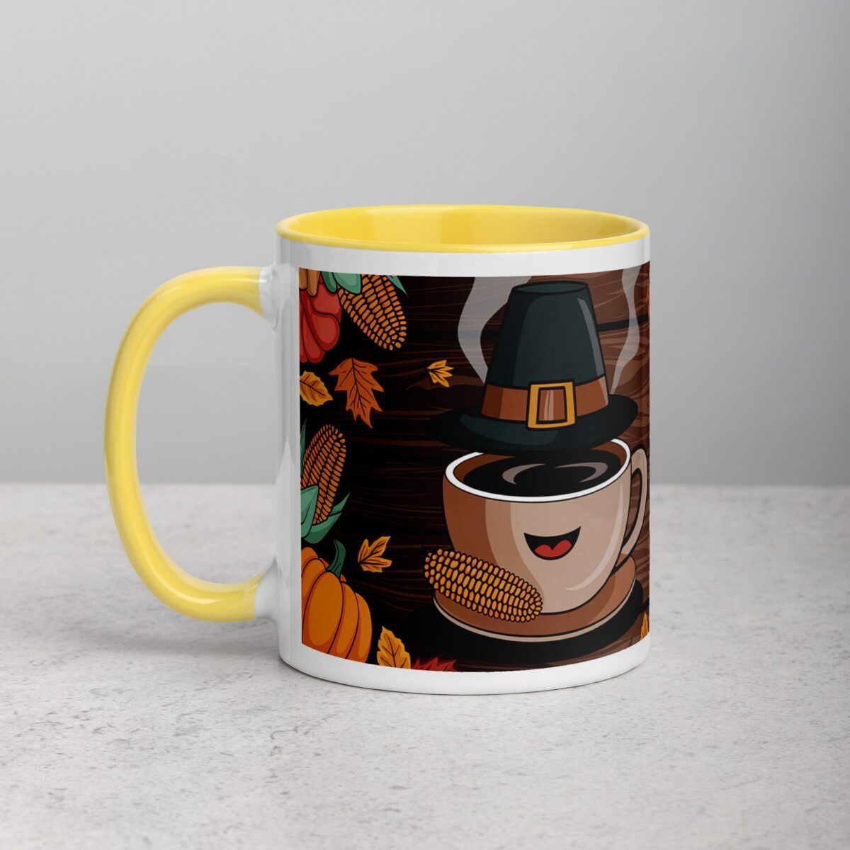 Let’s Give Thanks and Get Caffeinated Mug - Image 20