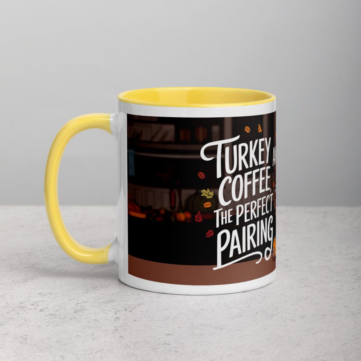 Turkey and Coffee, the Perfect Pairing Thanksgiving Mug - Image 20