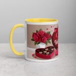 Happy Valentine's Day Sophisticated Coffee Mug - Image 20