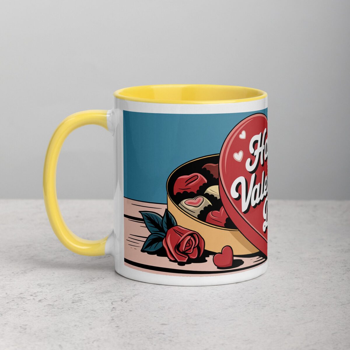 Happy Valentine's Day Retro Coffee Mug - Image 20