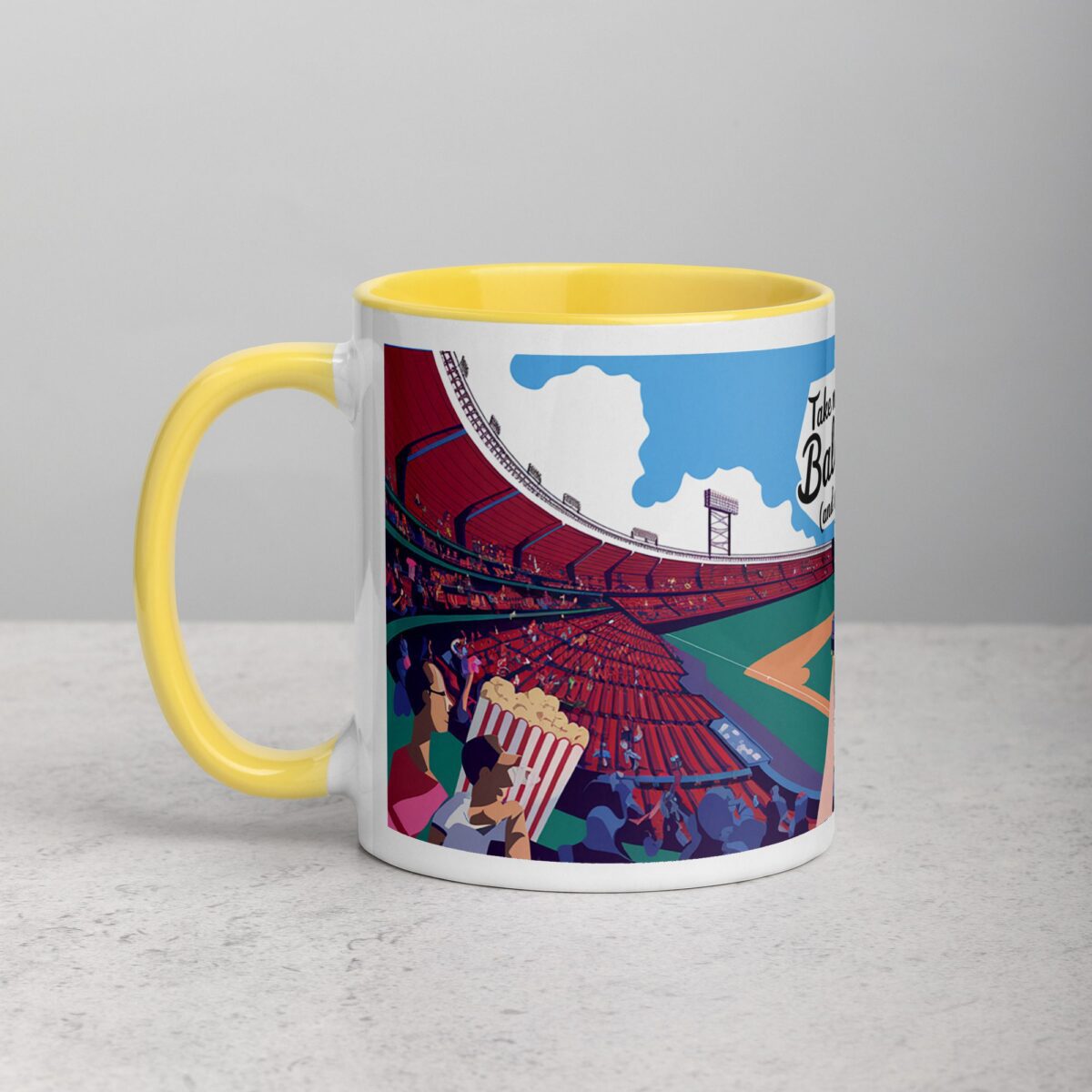 Take Me Out to the Ball Game (and Bring Coffee) Mug - Image 20