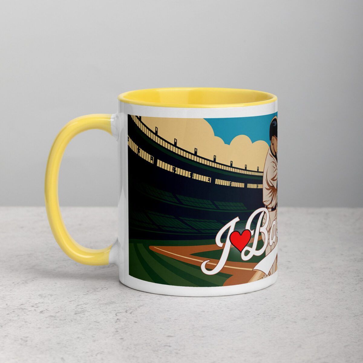 I Love Baseball Sophisticated Coffee Mug & Tea Cup - Image 20