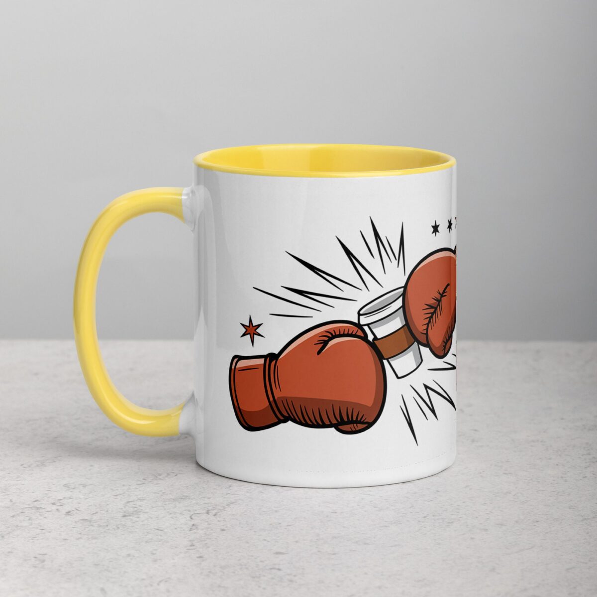 One Cup, Two Fists, Let’s Go! Boxing Coffee Mug - Image 20
