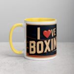 I Love Boxing Retro Coffee Mug & Tea Cup - Image 20