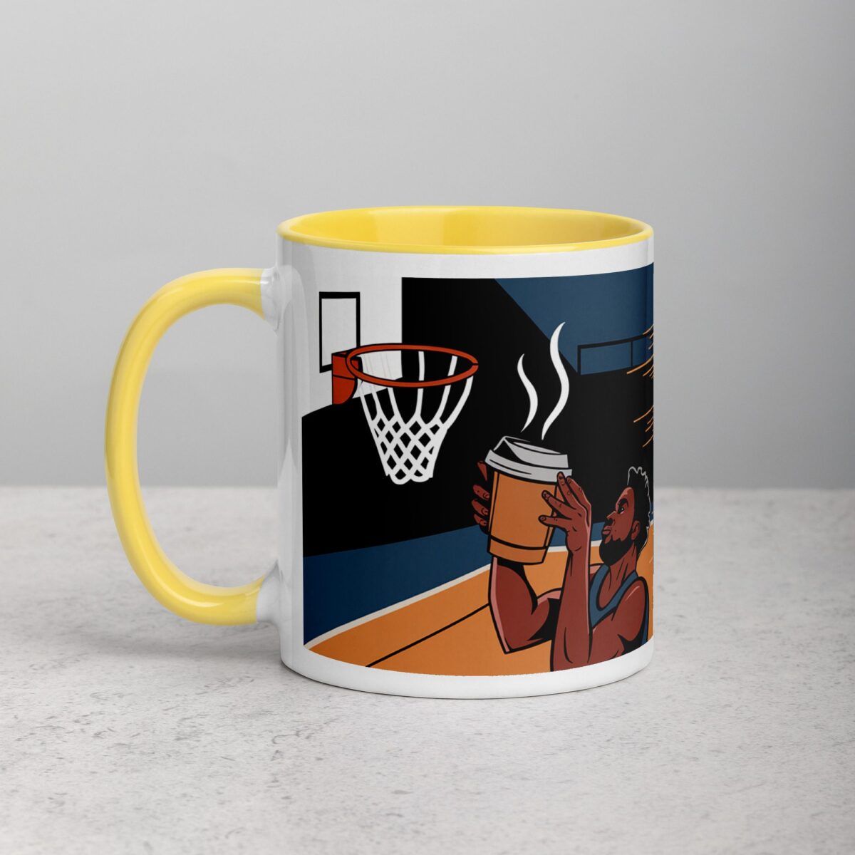 Shoot for the Brew Basketball Coffee Mug - Image 20