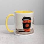 Hoops & Sips Basketball Coffee Mug & Tea Cup - Image 20