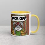 Bunny Rabbit Middle Finger Coffee Mug & Tea Cup - Image 21