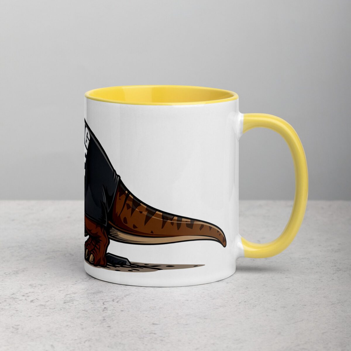 Thug Life Gangster Dinosaur Coffee Mug & Tea Cup - Image 21