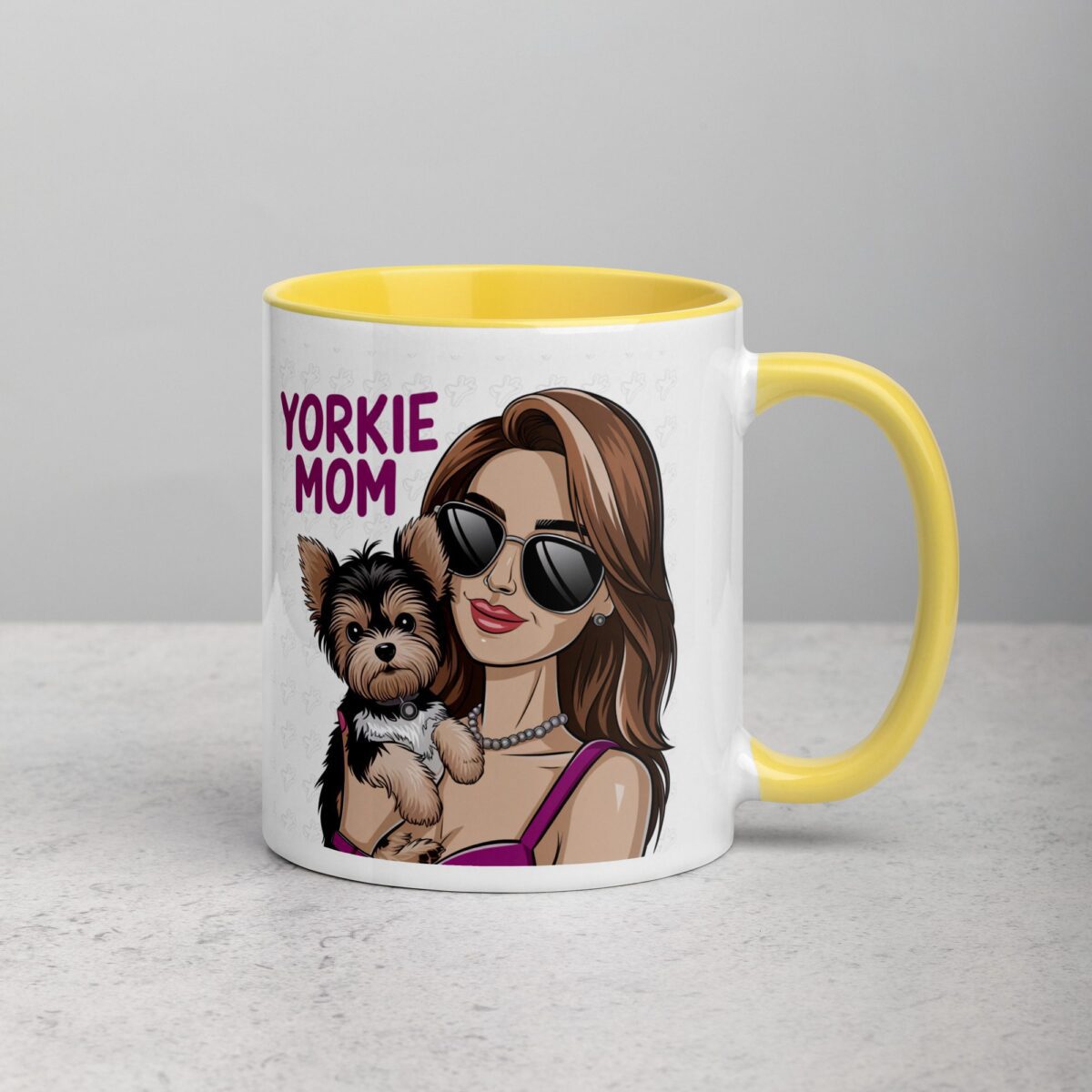 Yorkie Mom Coffee Mug & Tea Cup - Image 21