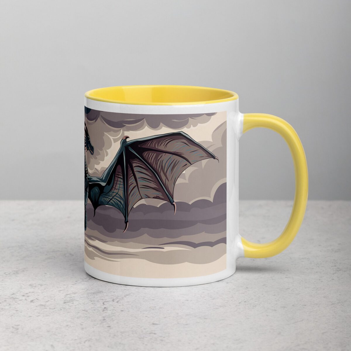 Flying Dragon Artwork Coffee Mug & Tea Cup - Image 21