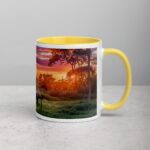 Elephant Jungle Sunset Coffee Mug & Tea Cup - Image 21