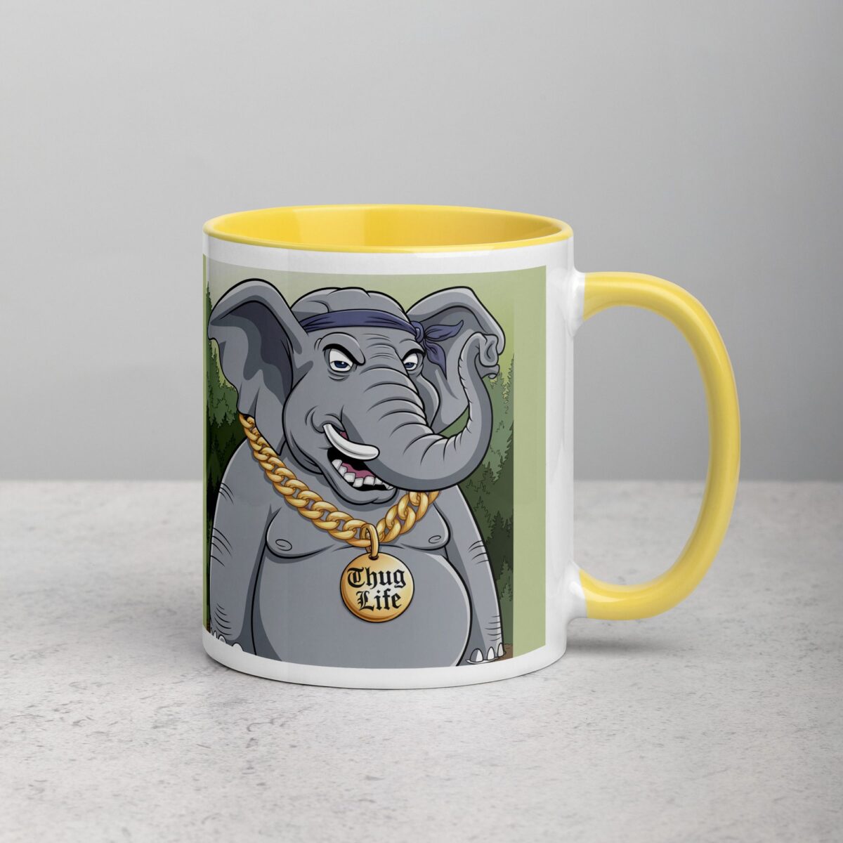 Gangster Elephant Thug Life Coffee Mug & Tea Cup - Image 21