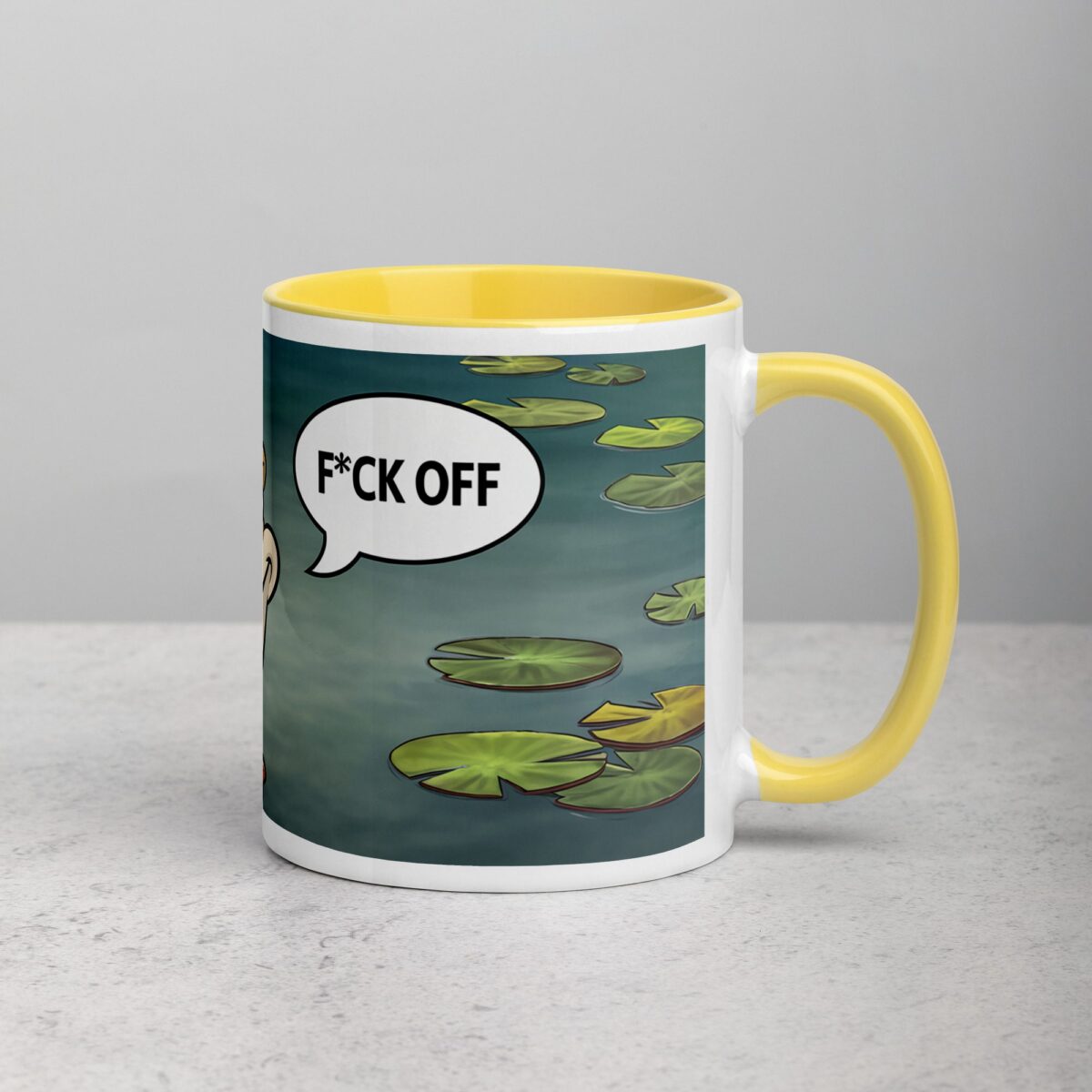 Middle Finger Fish Coffee Mug & Tea Cup - Image 21