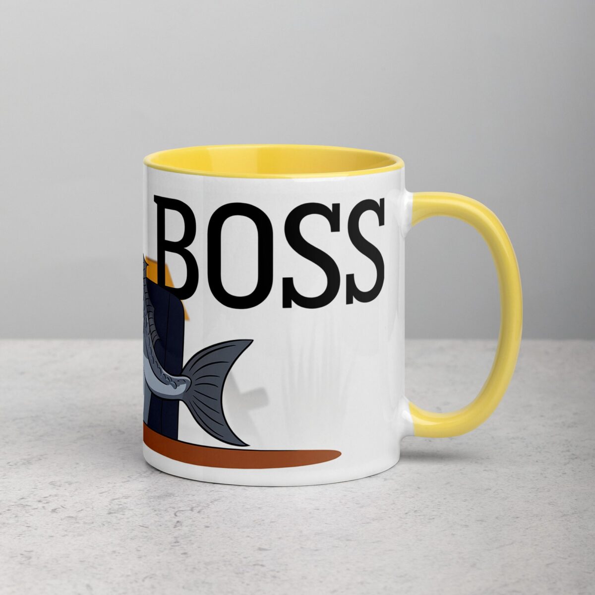 Fish I am a Boss Coffee Mug & Tea Cup - Image 21