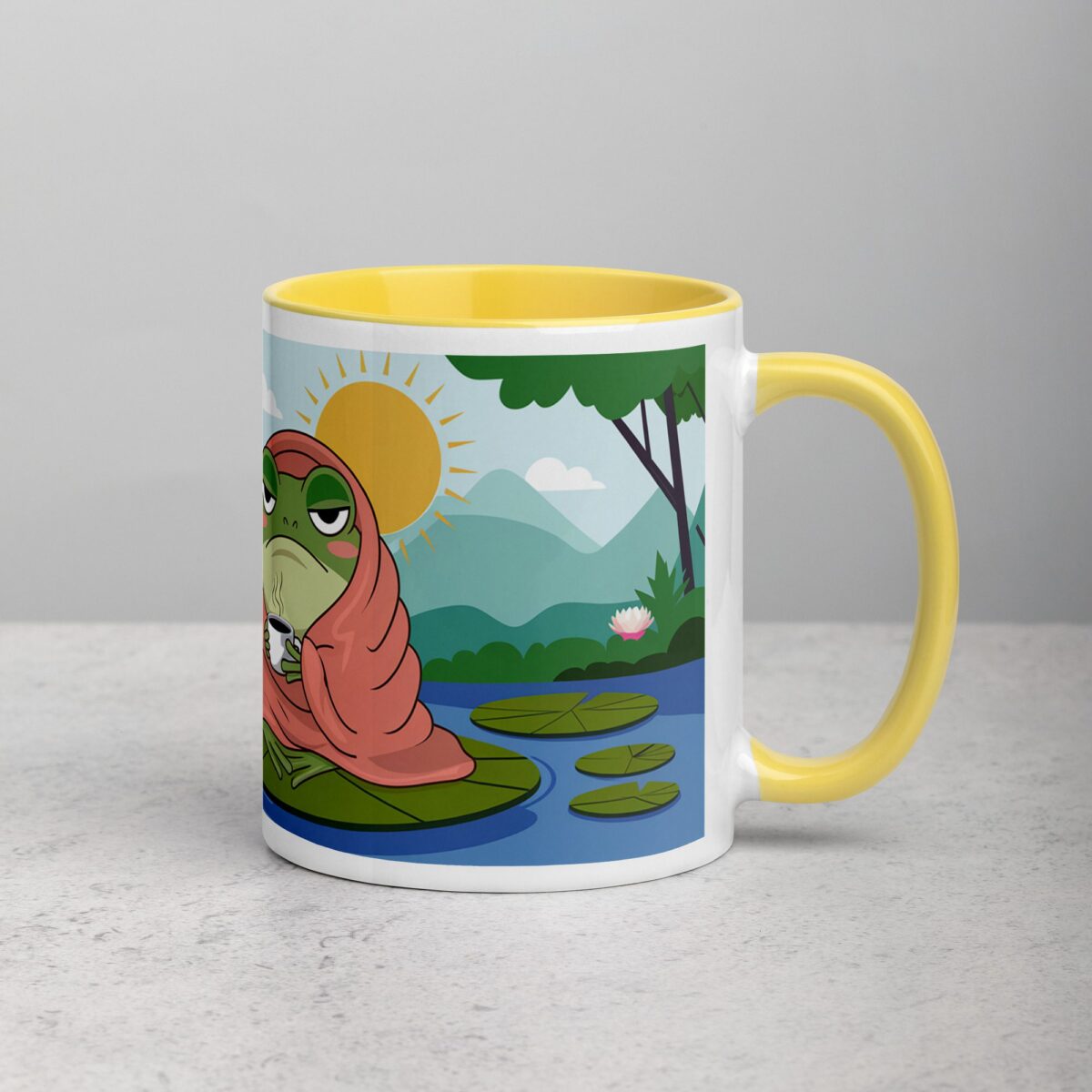 I’m Toad-ally Not a Morning Person Coffee Mug & Tea Cup - Image 21