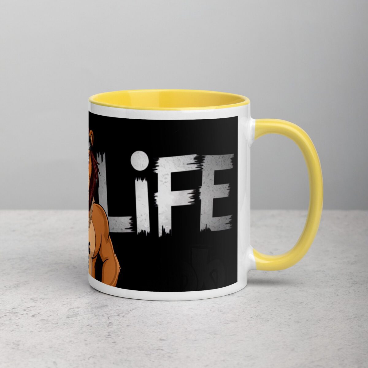Thug Life Lion Coffee Mug & Tea Cup - Image 21