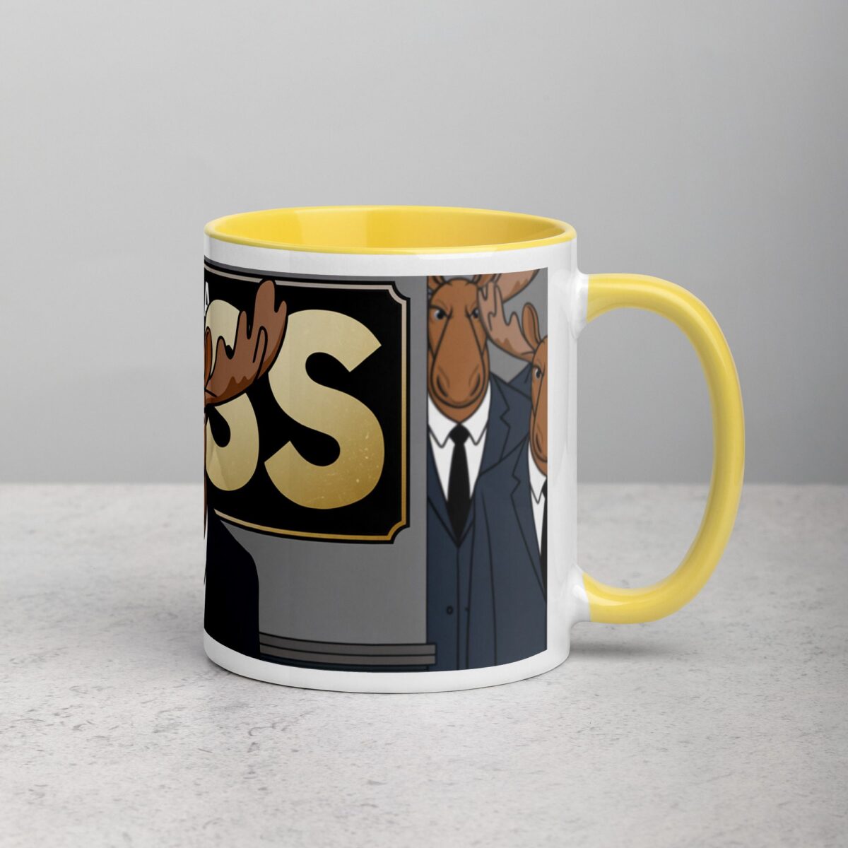 I am a Boss Moose Coffee Mug & Tea Cup - Image 21