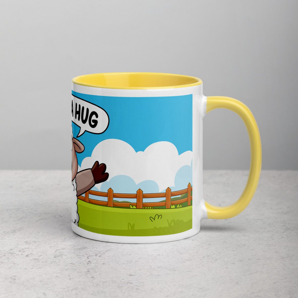 I Need a Hug Sheep Coffee Mug & Tea Cup - Image 21