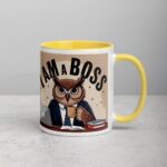 I am a Boss Owl Coffee Mug & Tea Cup - Image 21