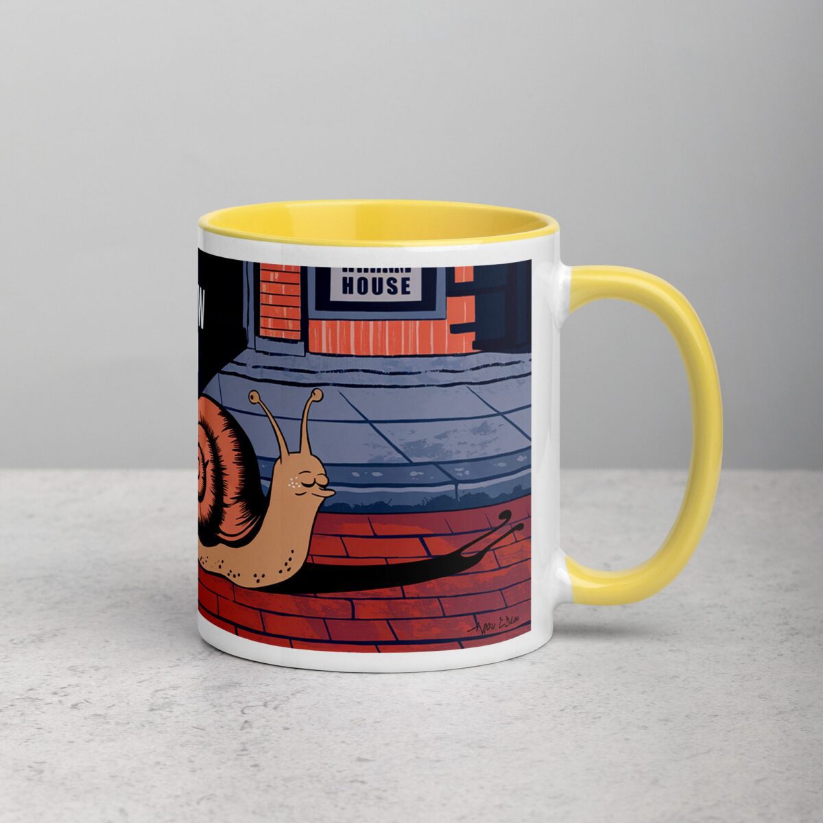 I’m Just a Little Slow Until Coffee Kicks In Snail Mug - Image 21