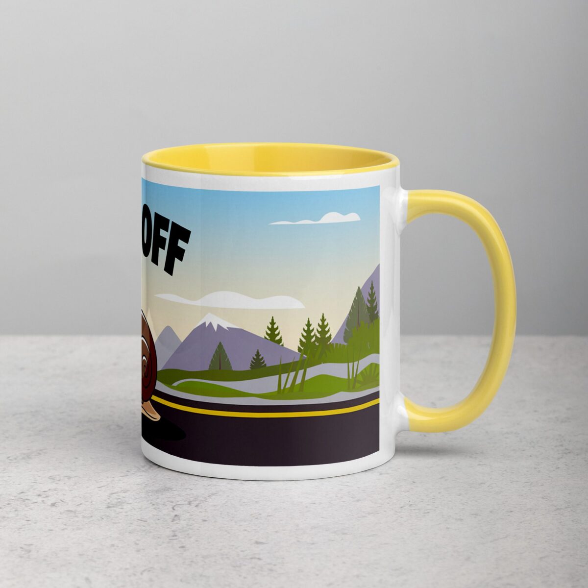 F-Off Snail Coffee Mug & Tea Cup - Image 21