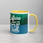 Caffeine Makes Me Come Out of My Shell Turtle Mug - Image 21