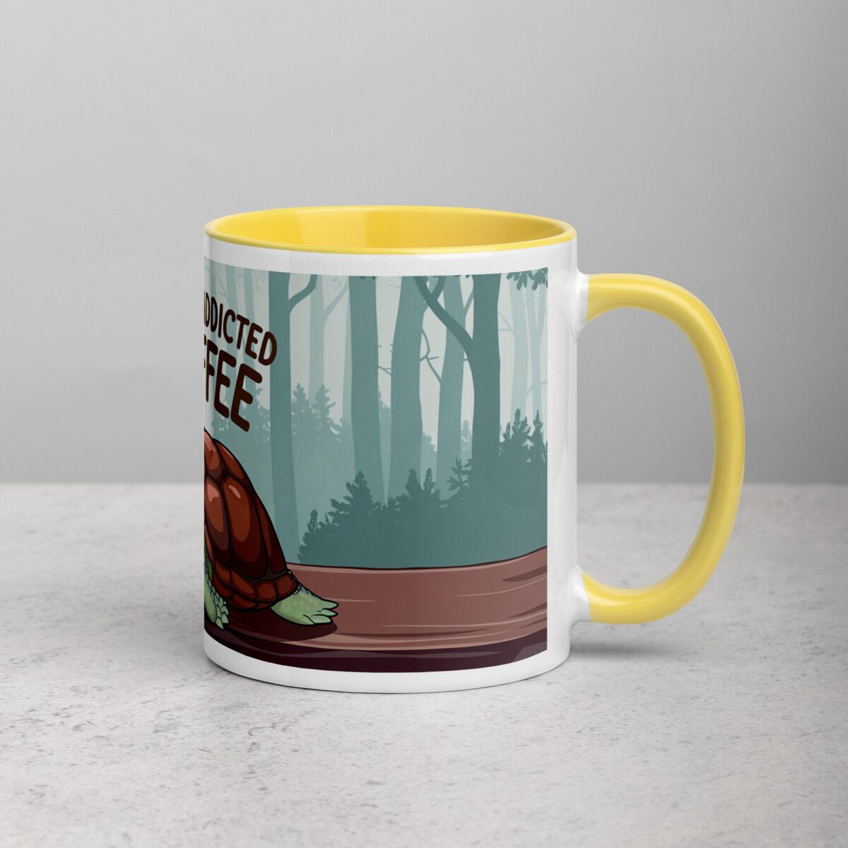Turtle-ly Addicted to Coffee Mug - Image 21