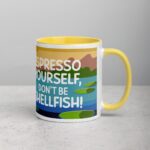 Espresso Yourself, Don’t Be Shellfish! Turtle Coffee Mug - Image 21