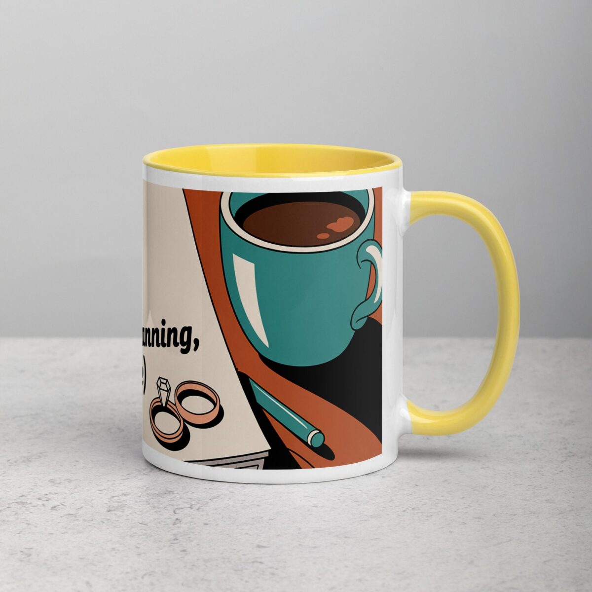 Officially Engaged, Time for Wedding Planning (And Coffee) Mug - Image 21