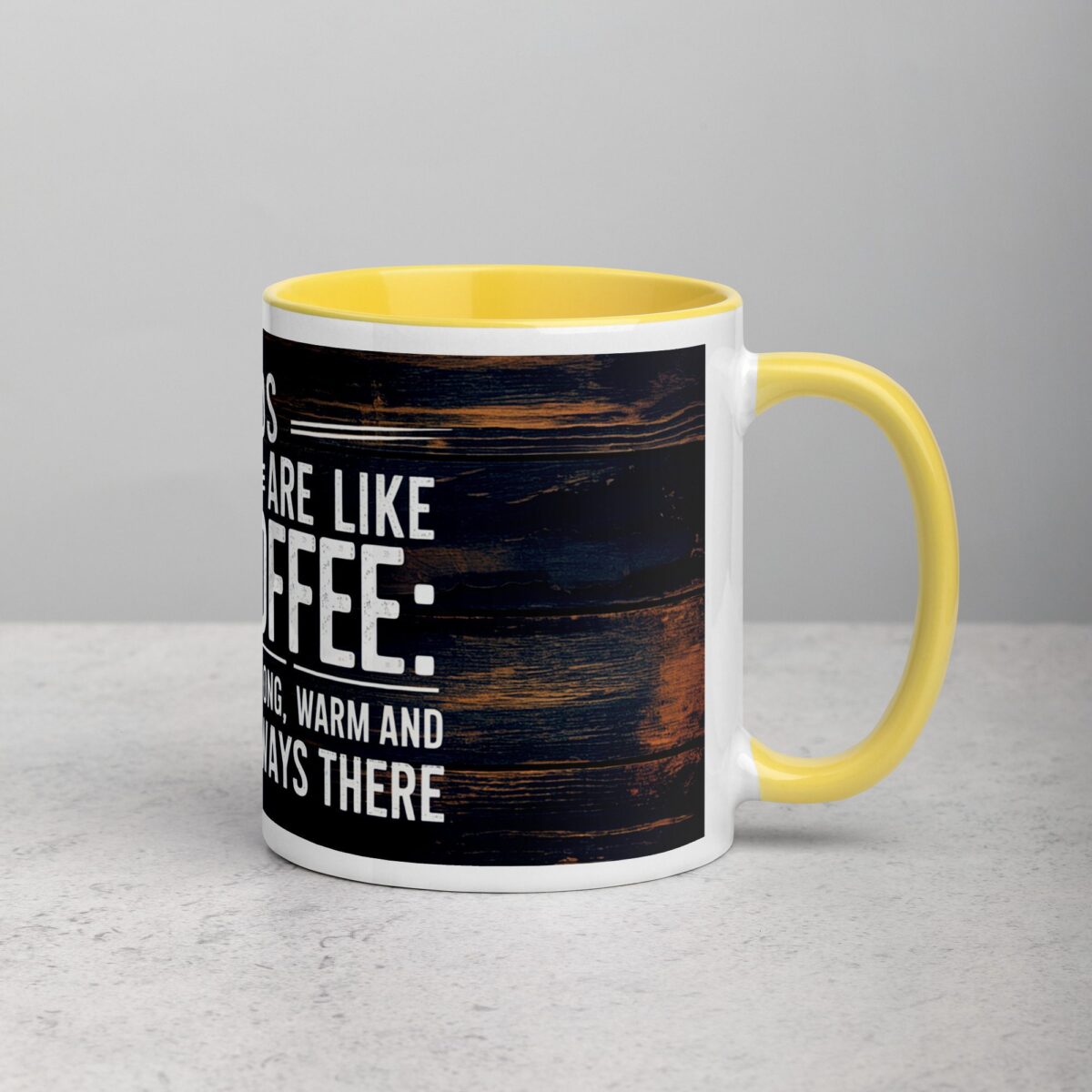 Dads Are Like Coffee: Strong, Warm, and Always There Coffee Mug - Image 21