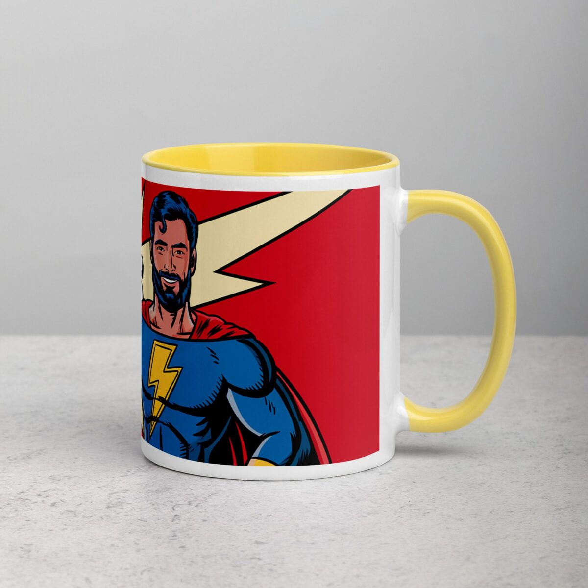 Happy Fathers Day Superhero Coffee Mug - Image 21