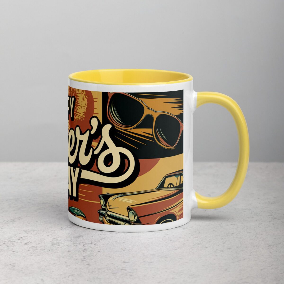 Happy Fathers Day Retro Coffee Mug - Image 21