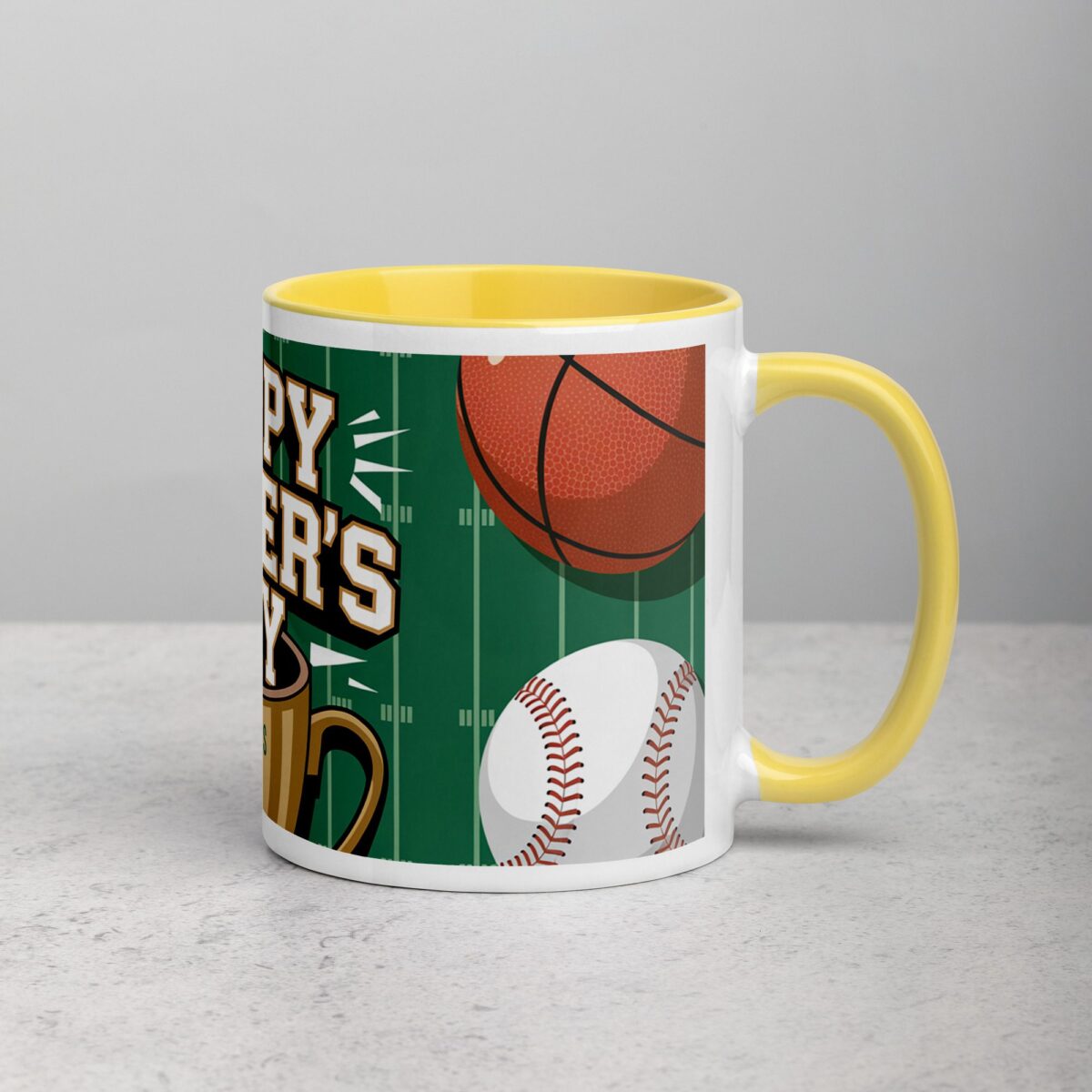 Happy Fathers Day Sports Theme Coffee Mug - Image 21