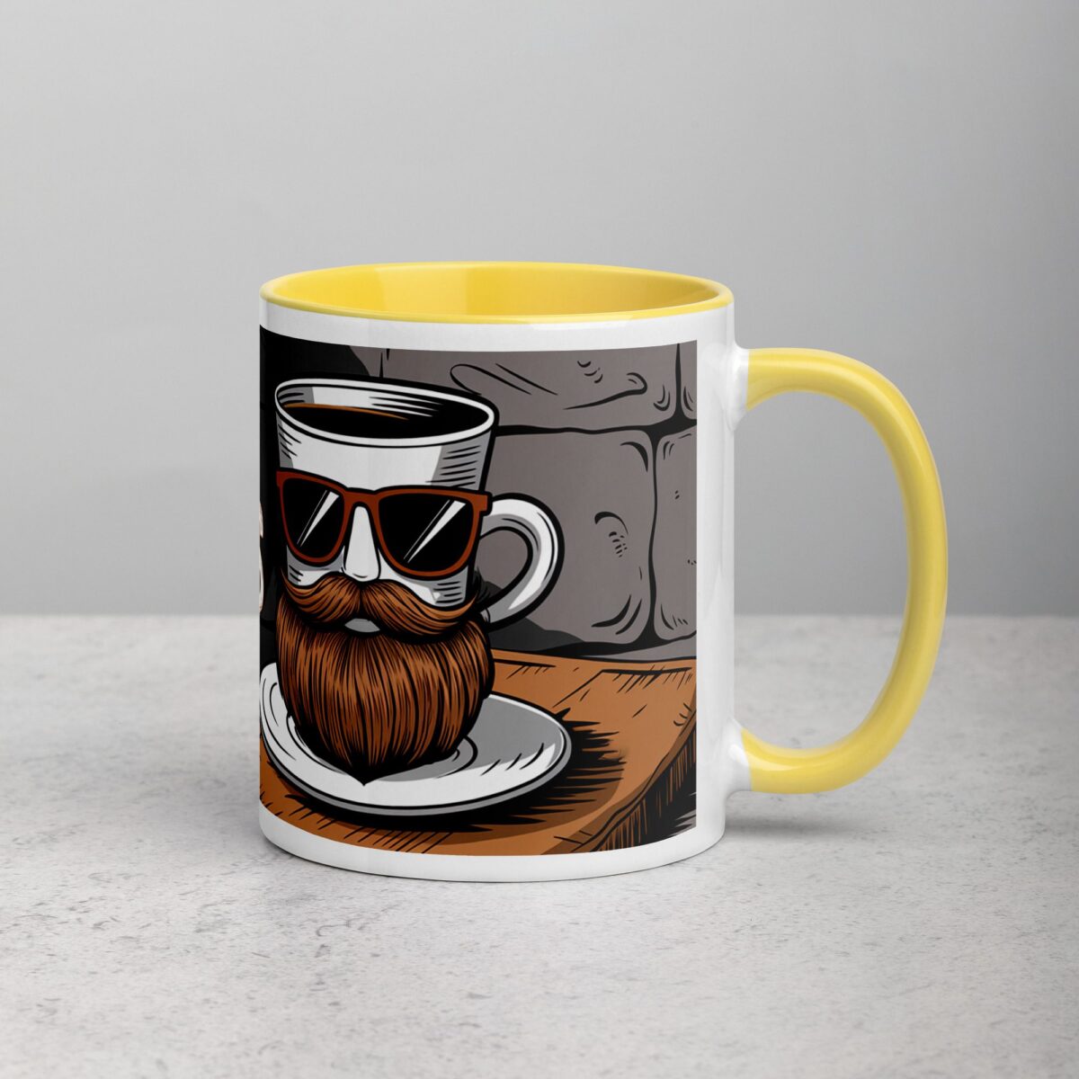 Happy Fathers Day Beard & Brew Coffee Mug - Image 21