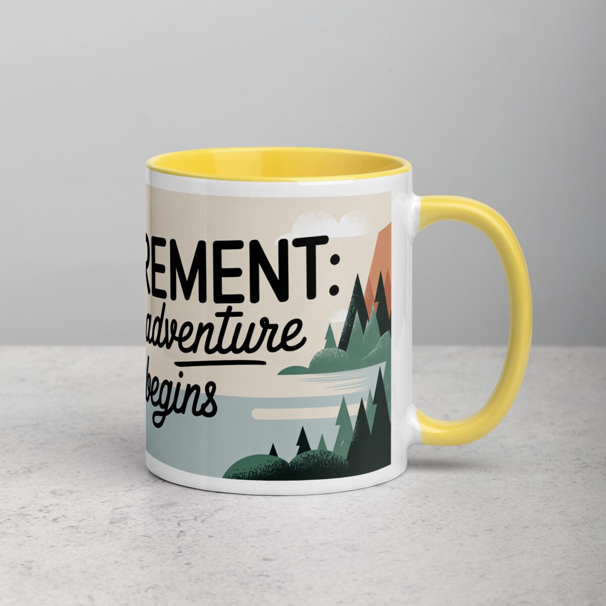 Retirement: The Adventure Begins Coffee Mug - Image 21