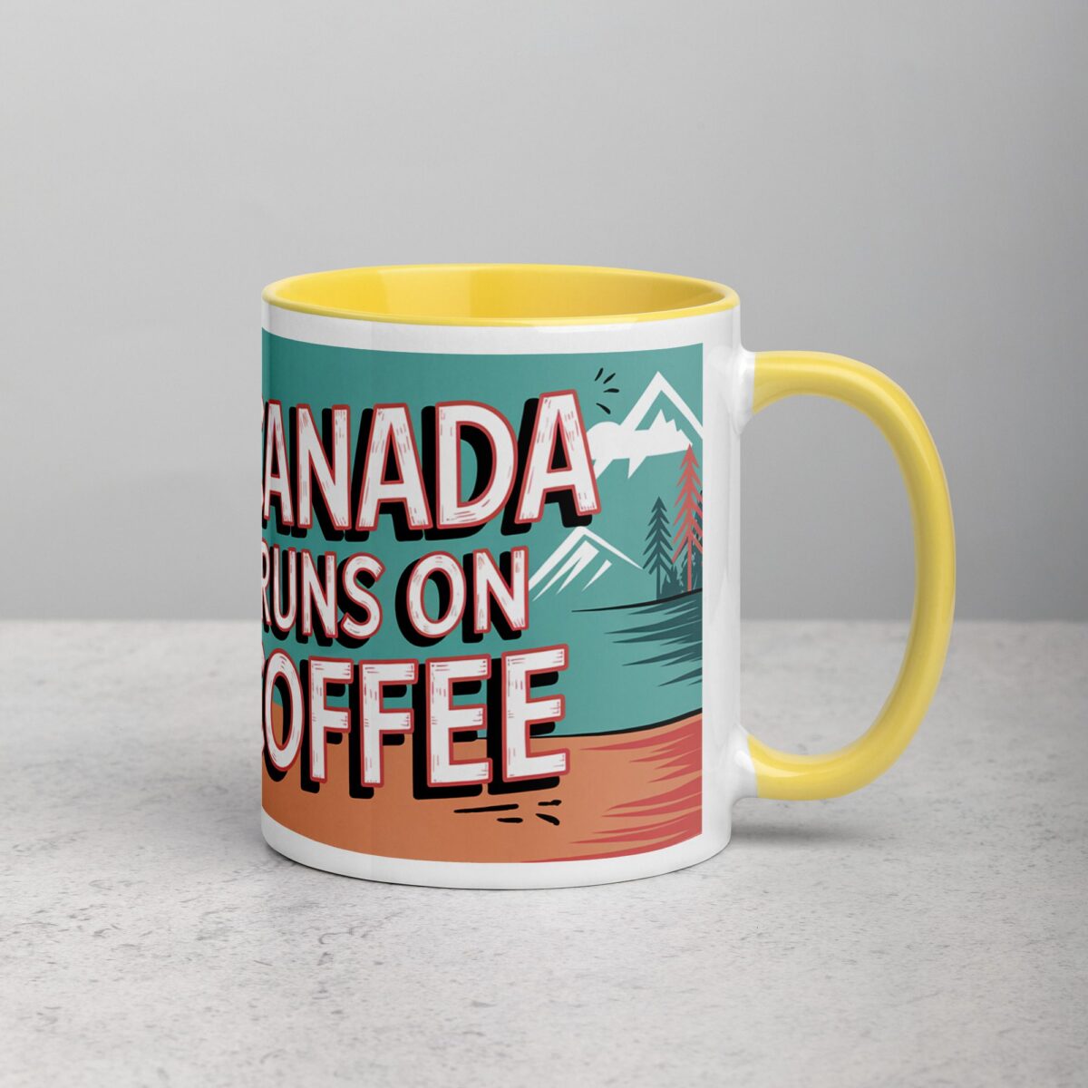 Canada Runs on Coffee Mug - Image 21