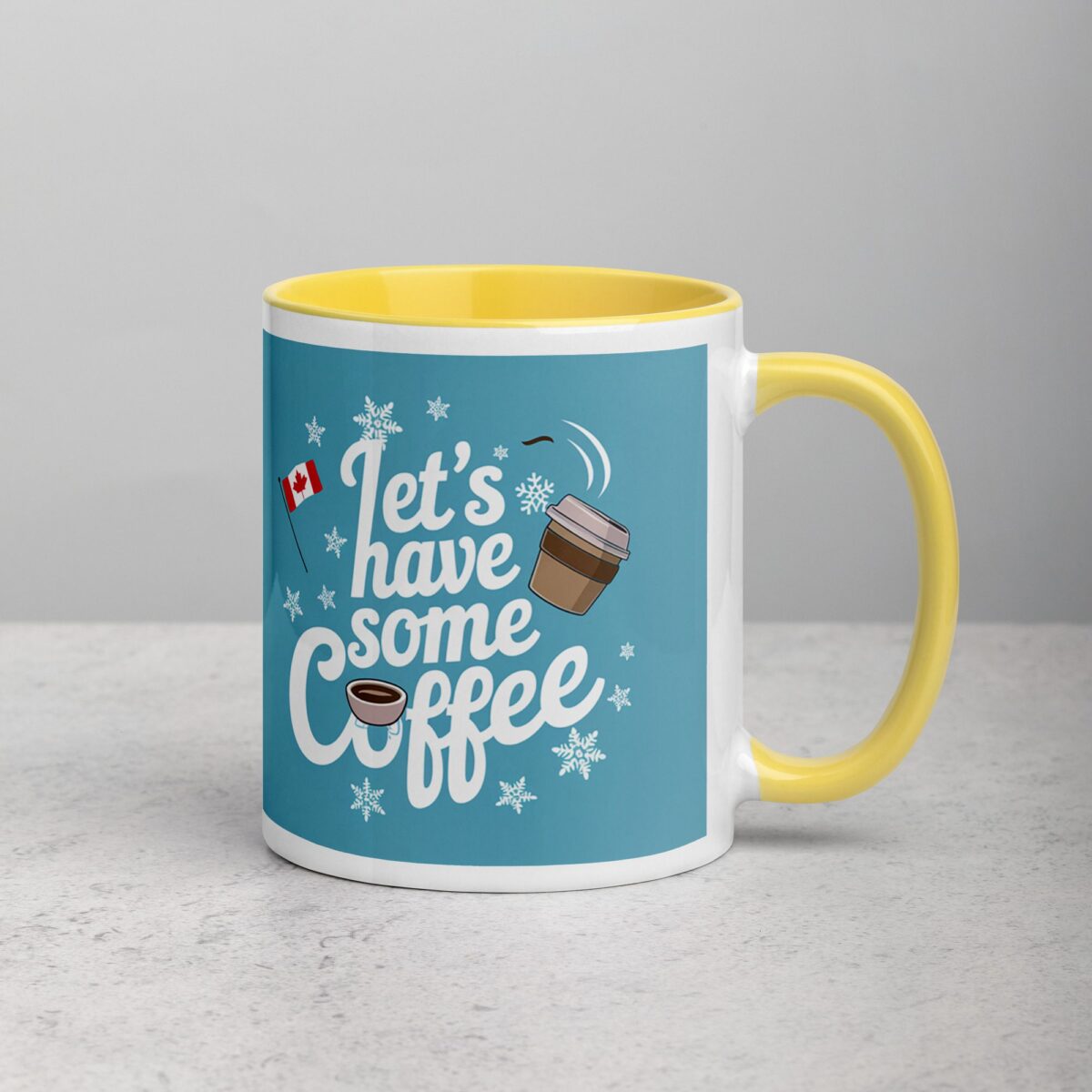 Let's Have Some Coffee Canada Day Mug - Image 21