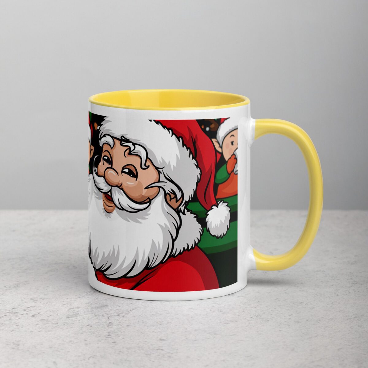 Naughty, Nice, and In Need of Coffee Christmas Mug - Image 11