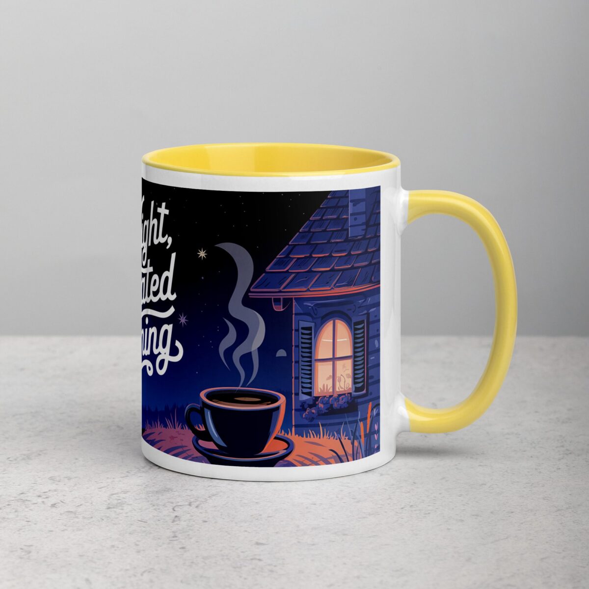 Silent Night, Caffeinated Morning Coffee Mug - Image 21