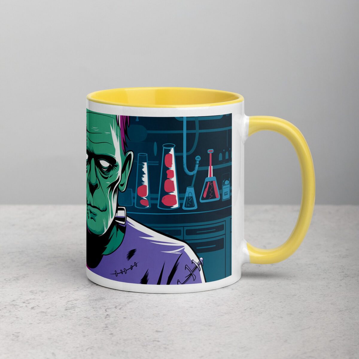 Monster Fuel Frankenstein Halloween Coffee Mug - Image 21