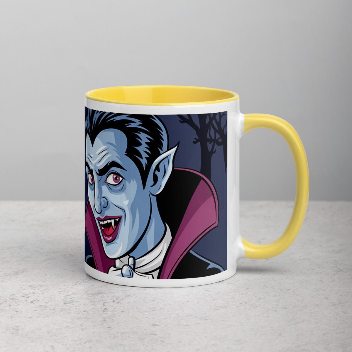 Brew-cula Halloween Dracula Coffee Mug - Image 21