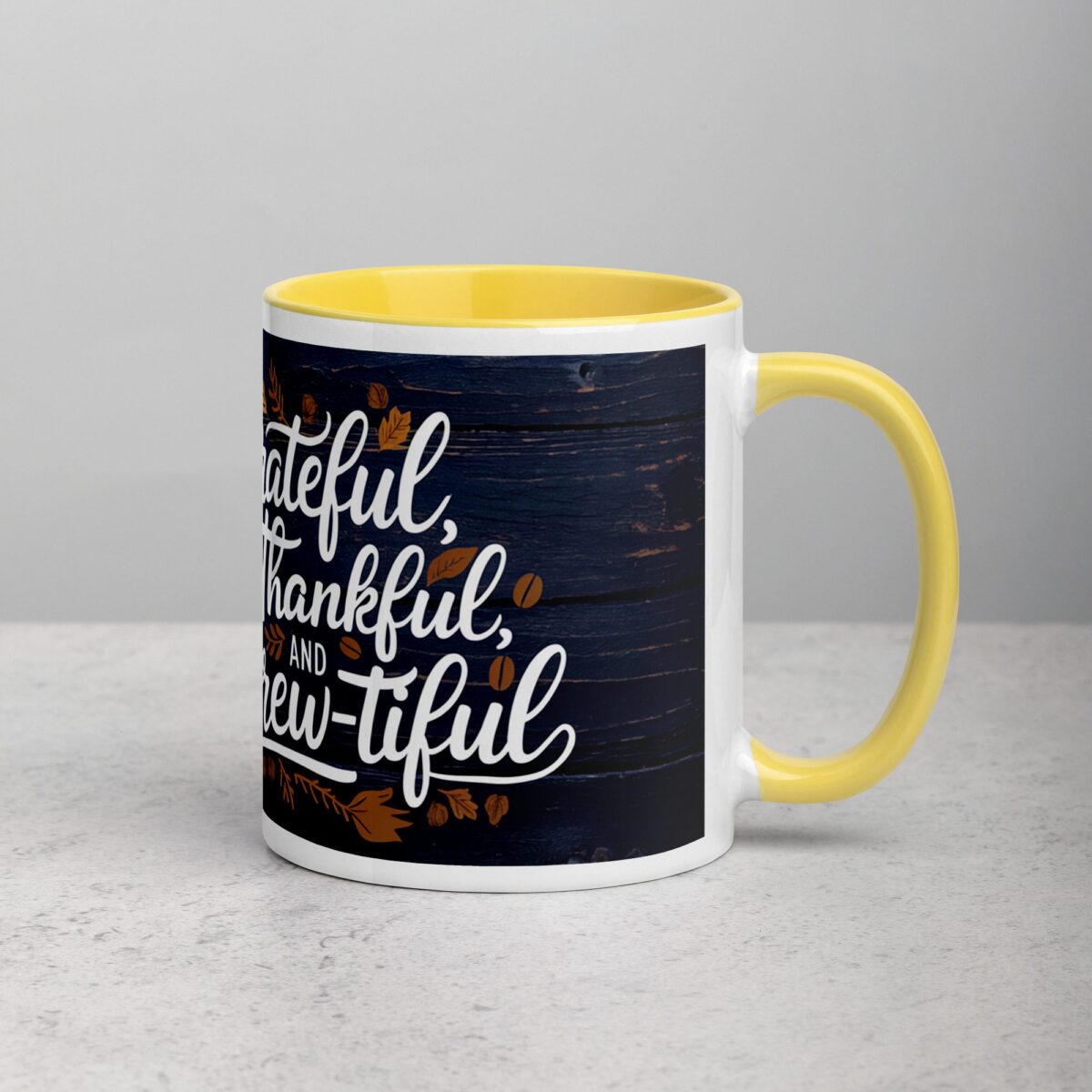 Grateful, Thankful, and Brew-tiful Coffee Mug - Image 21
