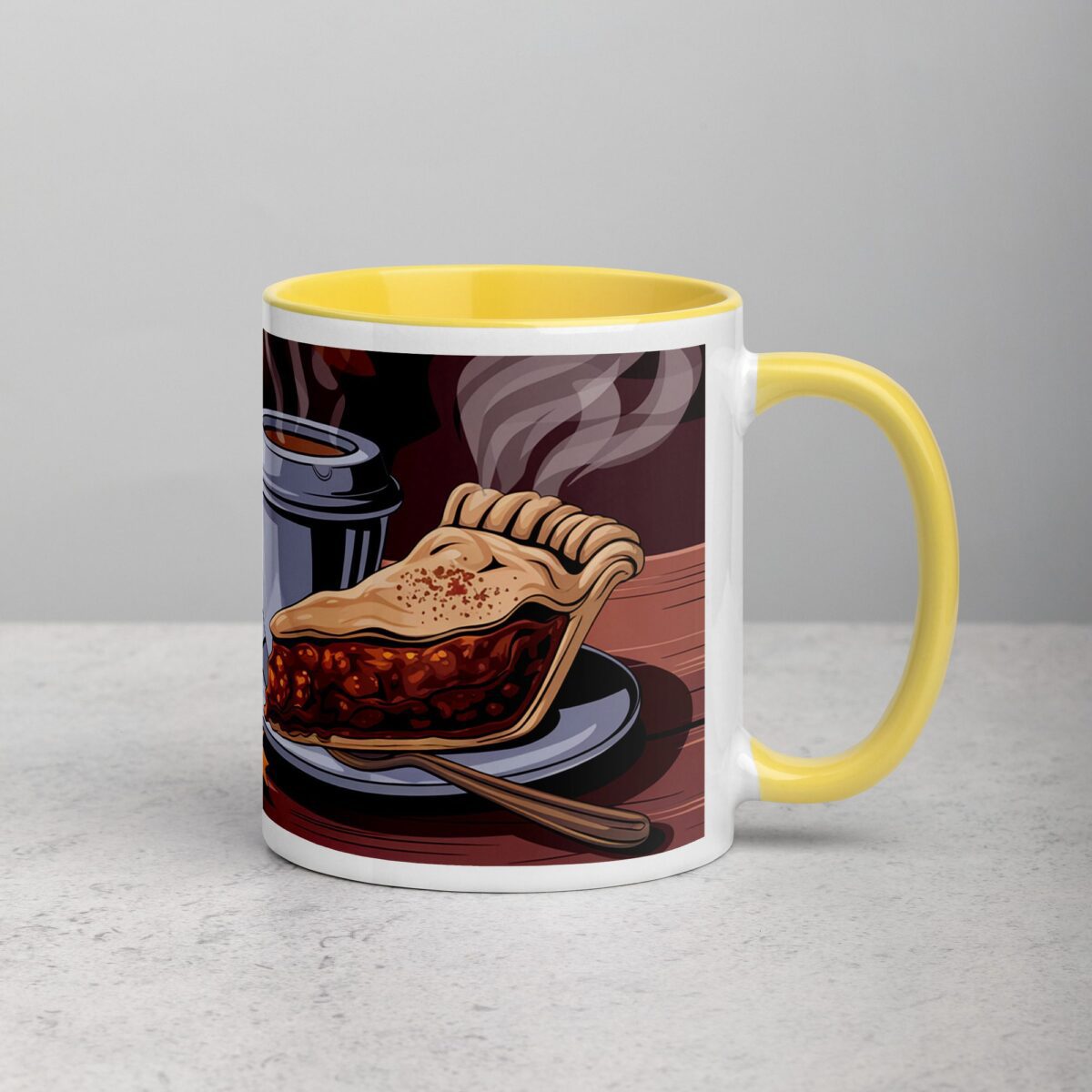 Coffee, Pie, & Thankful Vibes Mug - Image 21