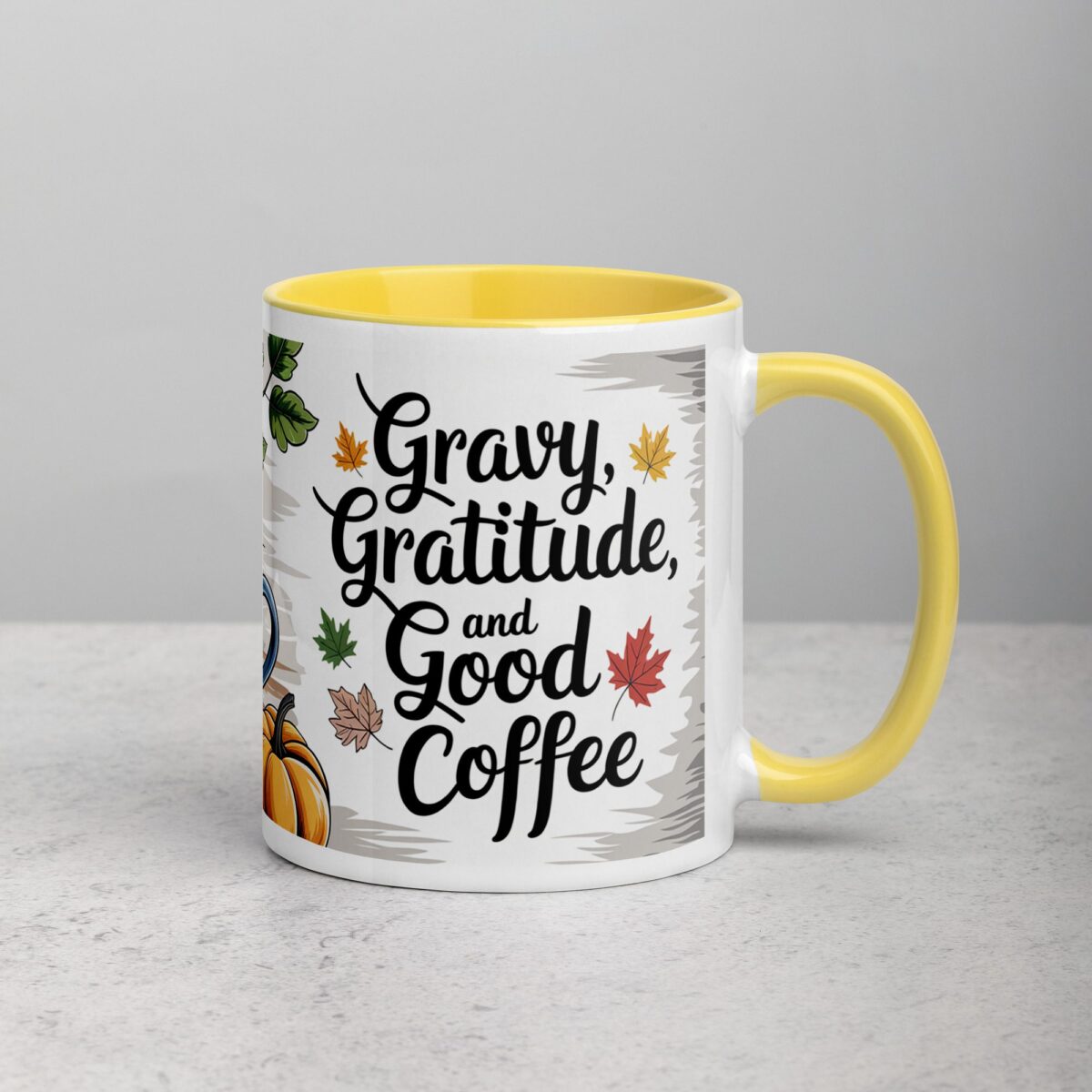 Gravy, Gratitude, and Good Coffee Thanksgiving Mug - Image 21